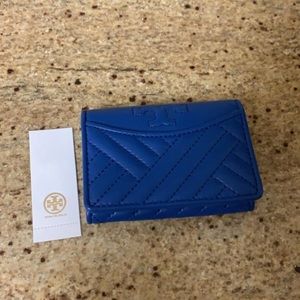 NWT Tory Burch Alexa Foldable Mini Wallet